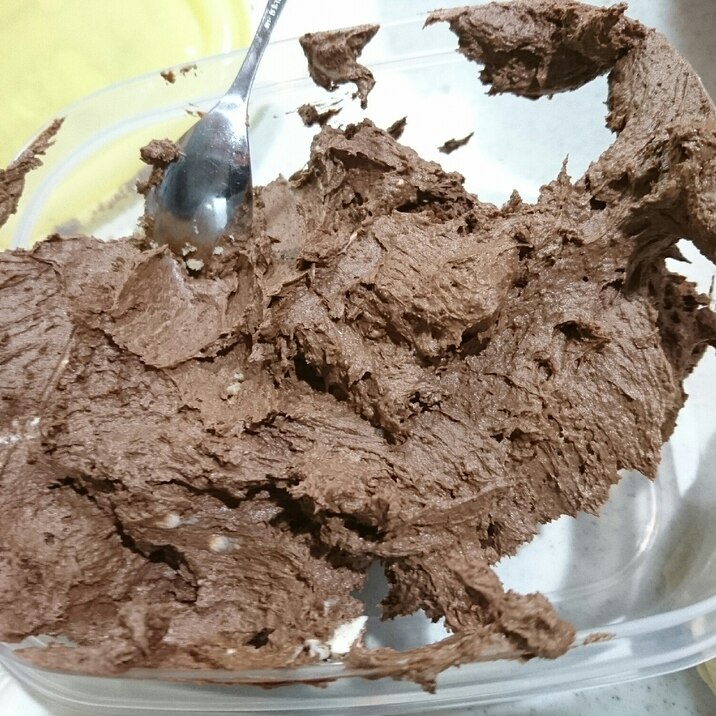 手作りチョコレートクリーム